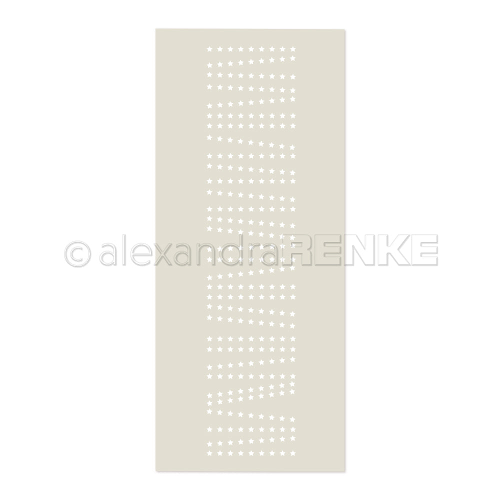 Stencil 'Star pattern narrow'- ST-AR-MU0082- A.RENKE