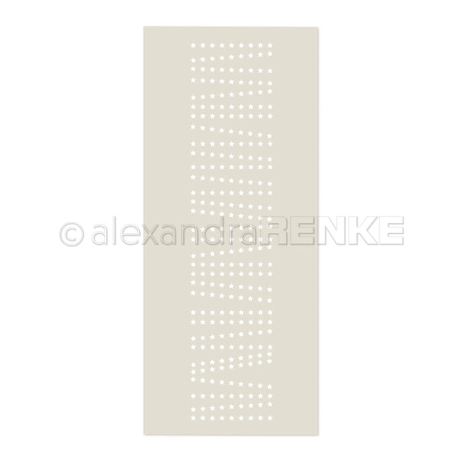 Stencil 'Star pattern narrow'- ST-AR-MU0082- A.RENKE