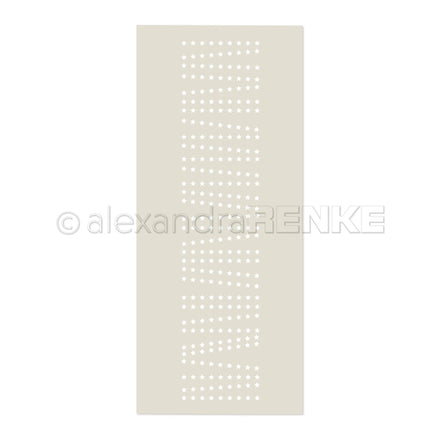 Stencil 'Star pattern narrow'- ST-AR-MU0082- A.RENKE