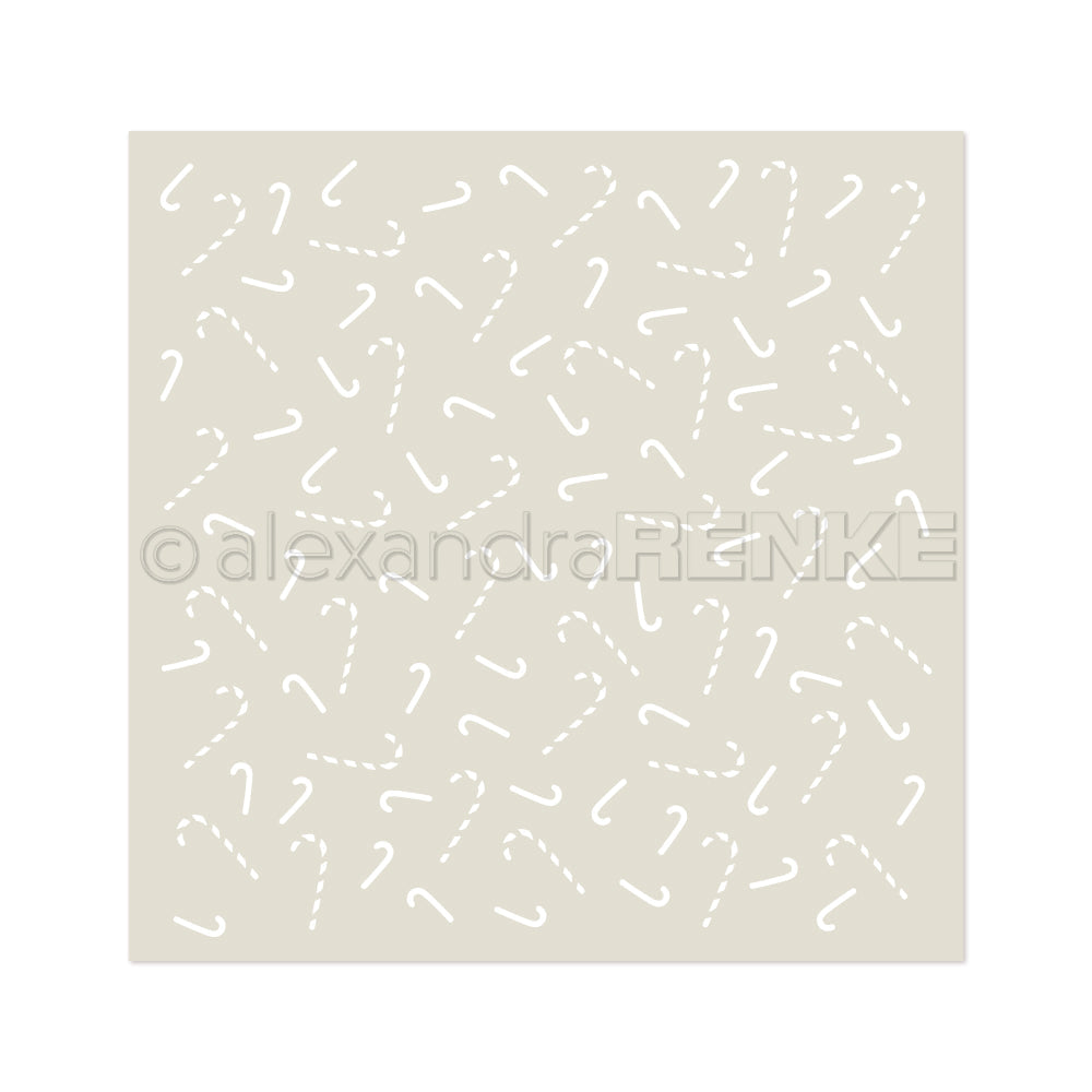 Stencil 'Sugar cane flurry'- ST-AR-MU0081- A.RENKE