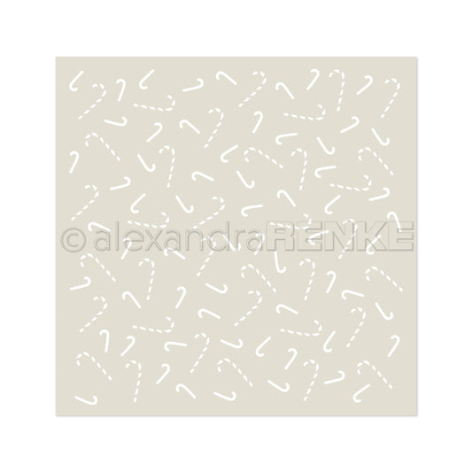 Stencil 'Sugar cane flurry'- ST-AR-MU0081- A.RENKE