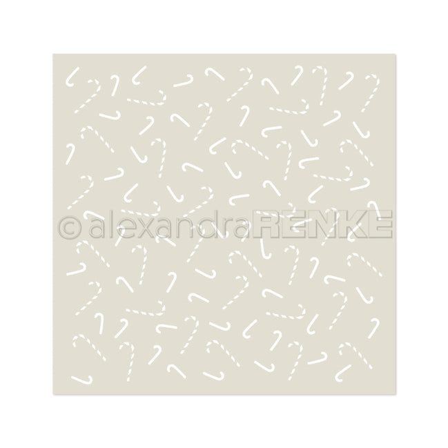 Stencil 'Sugar cane flurry'- ST-AR-MU0081- A.RENKE