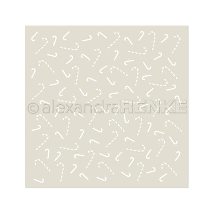 Stencil 'Sugar cane flurry'- ST-AR-MU0081- A.RENKE