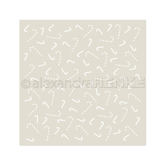 Stencil 'Sugar cane flurry'- ST-AR-MU0081- A.RENKE