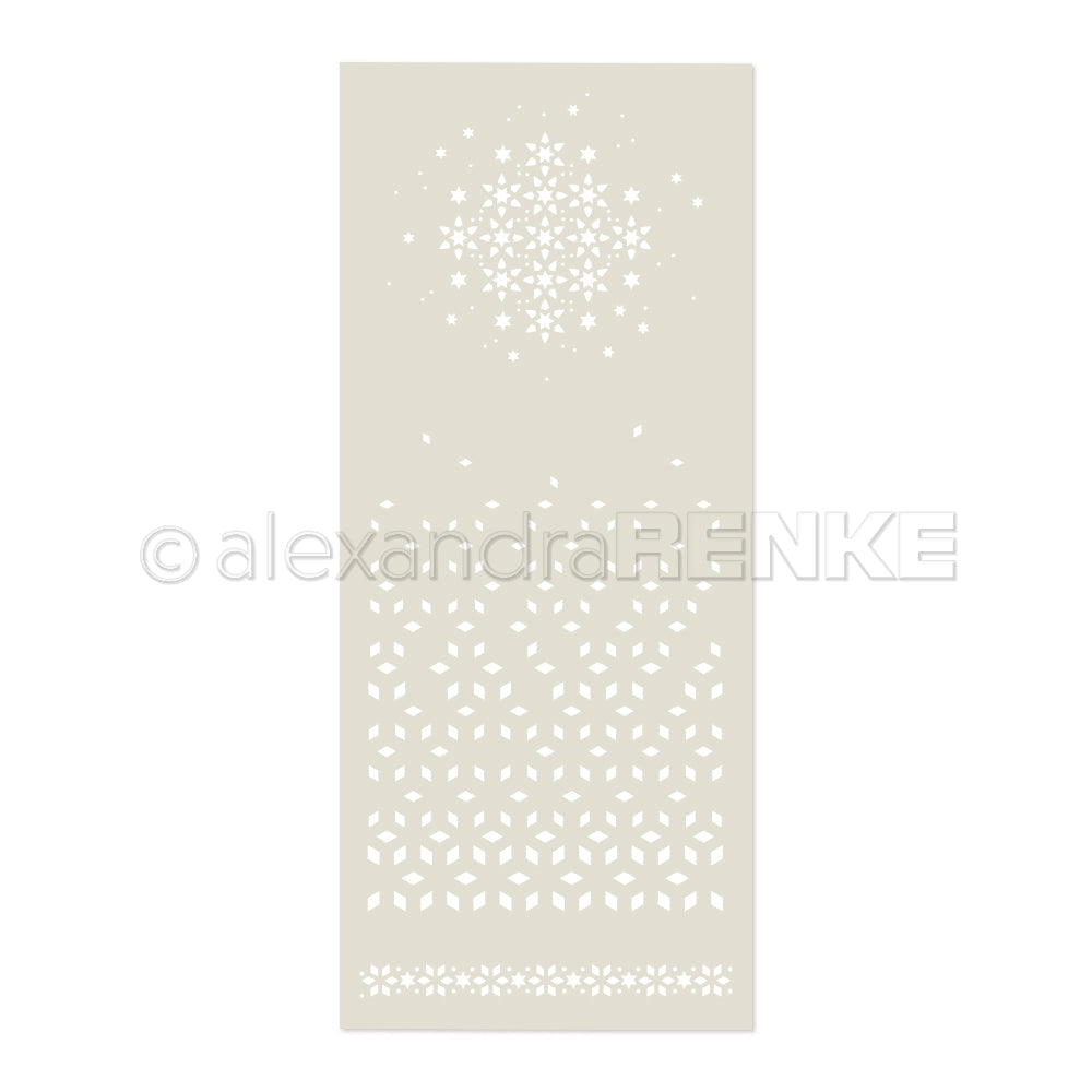Stencil 'Formen aus Sternsegmenten'- ST-AR-MU0088- A.RENKE