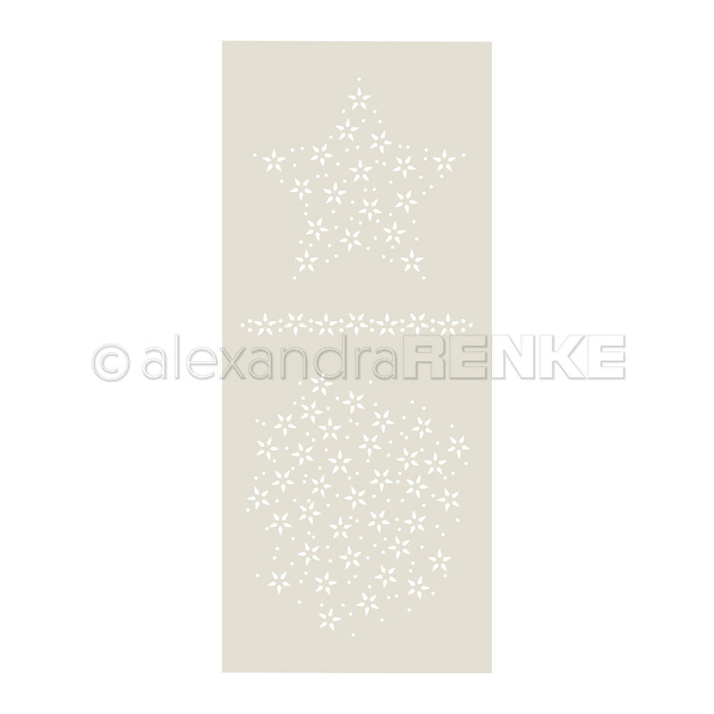 BUNDLE 2 Stencils 'STARS'- ST-AR-Mu0095-96- A.RENKE