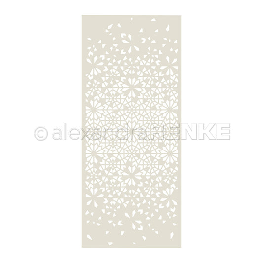 Stencil 'Dissolving ornament'- ST-AR-Mu0098- A.RENKE