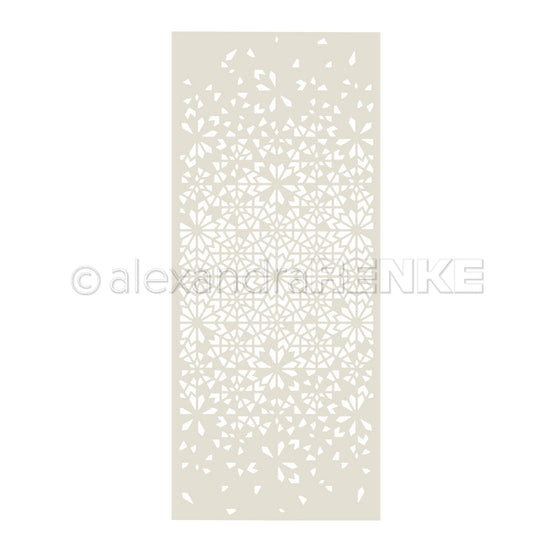 Stencil 'Dissolving ornament'- ST-AR-Mu0098- A.RENKE