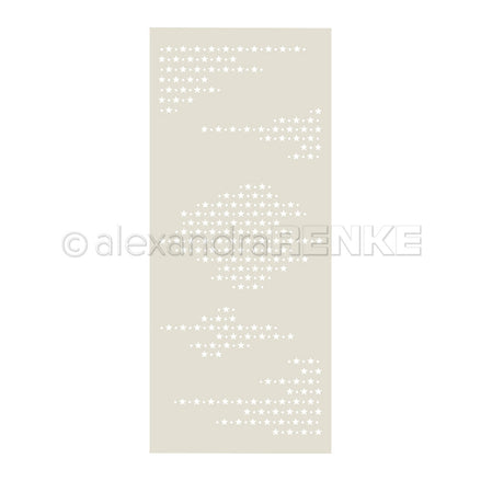 Stencil 'Star lines'- ST-AR-Mu0099- A.RENKE