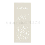 Stencil 'Sound and Confetti'- ST-AR-Mu0102- A.RENKE
