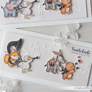 Stencil 'Sound and Confetti'- ST-AR-Mu0102- A.RENKE