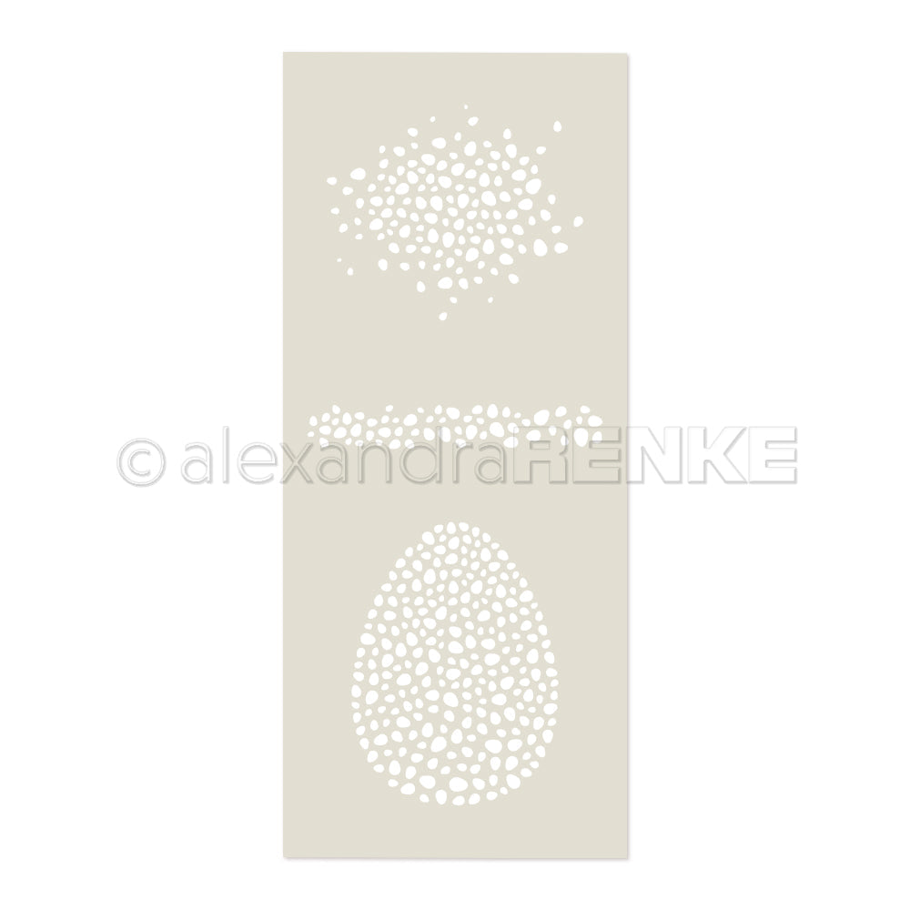 Stencil 'Eierformen'- ST-AR-Mu0109- A.RENKE