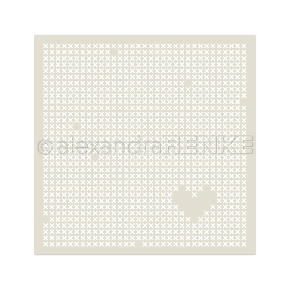 Stencil 'Kreuzstich Hintergrund'