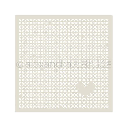 Stencil 'Kreuzstich Hintergrund'