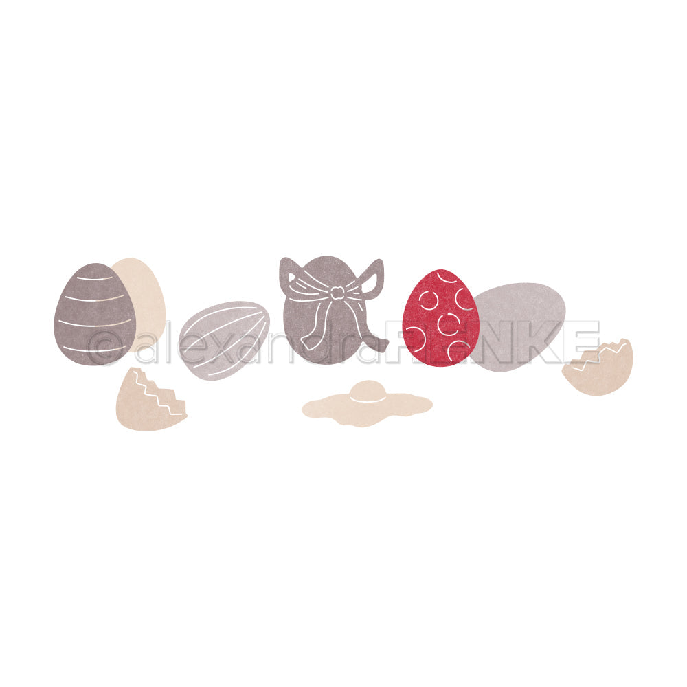 D-AR-Os0062  Set Fustelle 'Happy Egg Set' - A.RENKE
