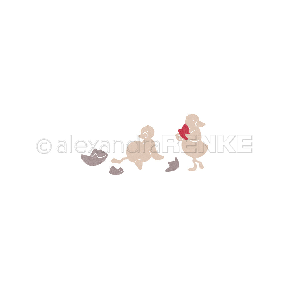 D-AR-Os0065  Set Fustelle 'Little Egg Thieves' - A.RENKE