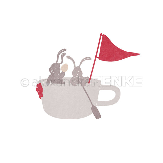 D-AR-Os0066  Set Fustelle 'Easter ahoy' - A.RENKE