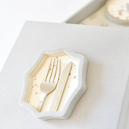 Set fustelle PAPPcutie 'curved vintage shape with confetti' -D-AR-Ba0484 - A.RENKE