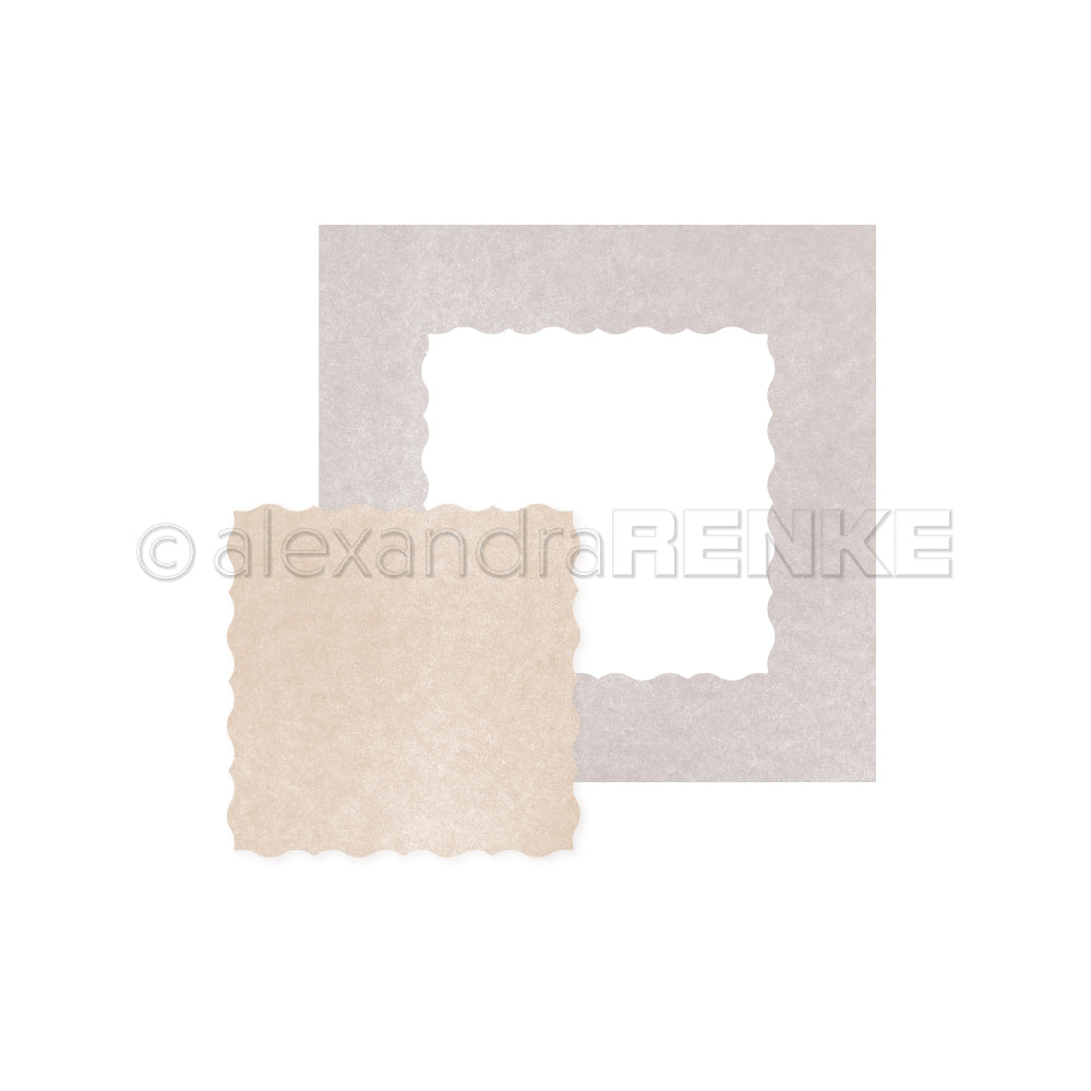 PAPPcut 'Square with ornamental border' die -PC-AR-Ba0003 - A.RENKE
