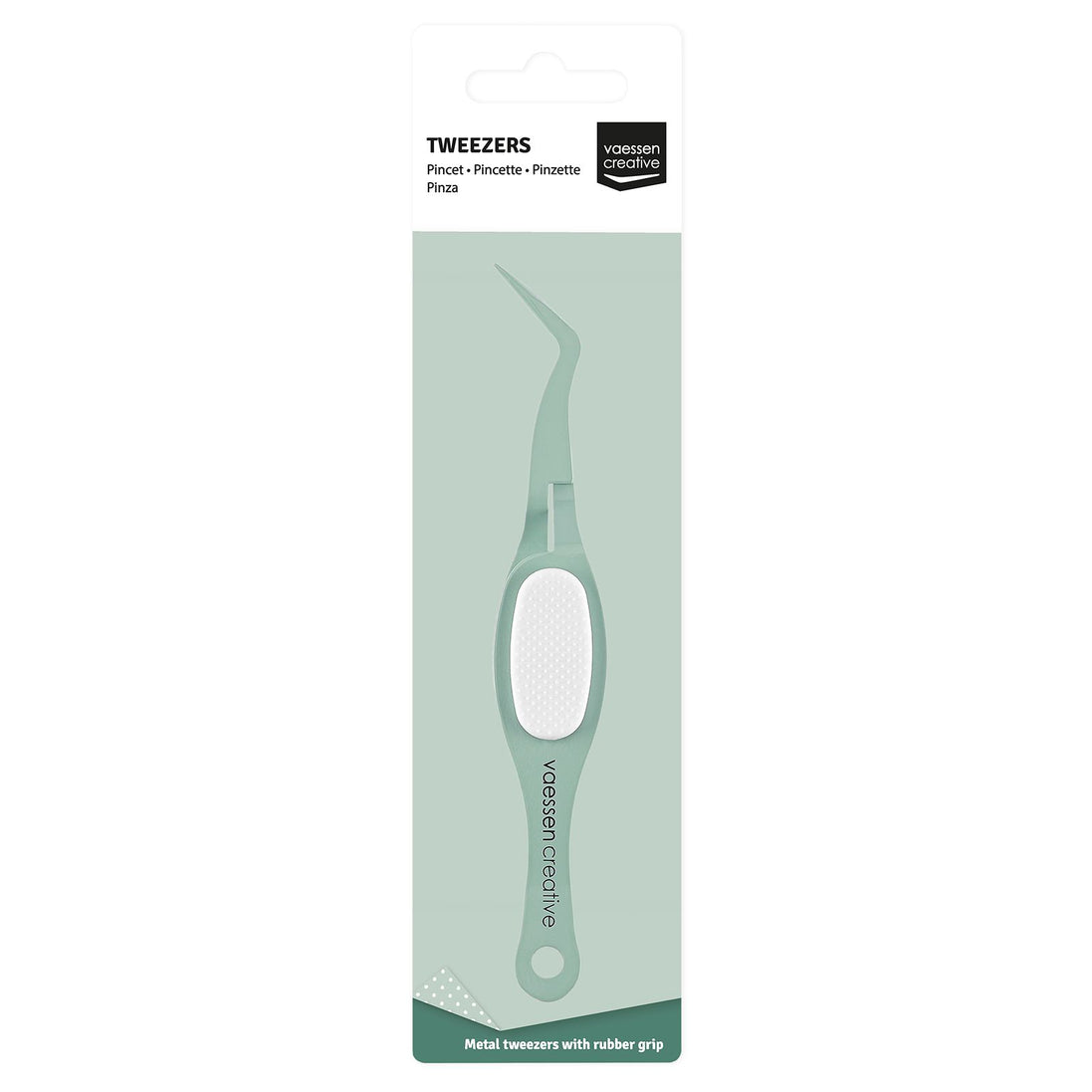 Tweezers Soft Grip  - PINS004 - Vaessen Creative