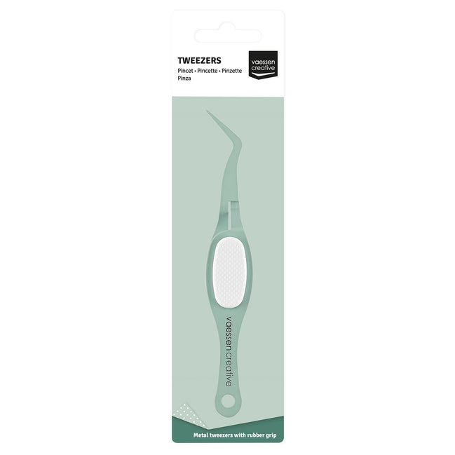 Tweezers Soft Grip  - PINS004 - Vaessen Creative