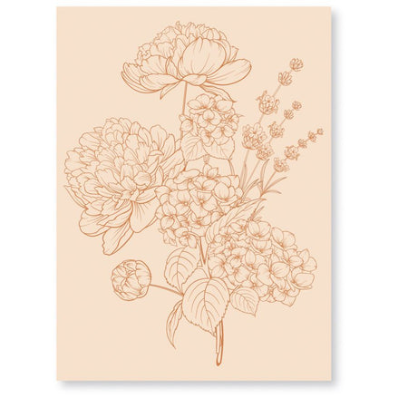Embossing Folder "BOUQUET 3D" FDPE224002 - FLORILEGES DESIGN