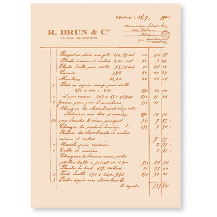 Embossing Folder "NOTE" FDPE224003 - FLORILEGES DESIGN