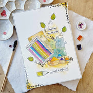 Stencil - FLEUR DE VIE - VIB124 - CHOU & FLOWERS