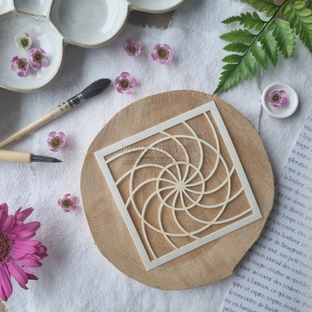 Stencil -TOURBILLON - VIB129 - CHOU &amp; FLOWERS