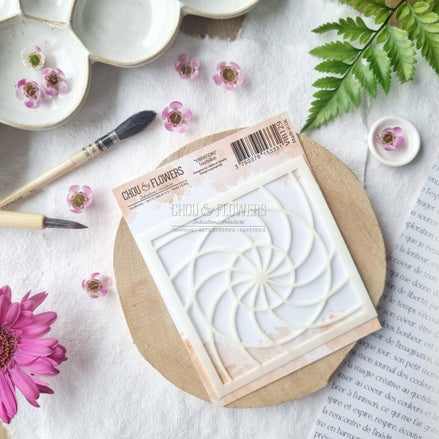 Stencil -TOURBILLON - VIB129 - CHOU &amp; FLOWERS