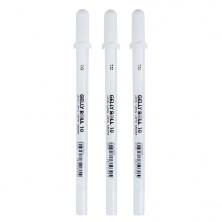 Gelly Roll pen WHITE - 10 - Sakura