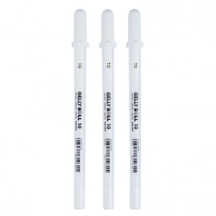 Gelly Roll pen WHITE - 10 - Sakura