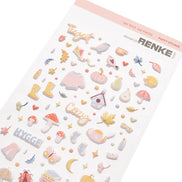 PS-AR-Ba0001 Puffy sticker 'Hygge Zeit’ - A.RENKE
