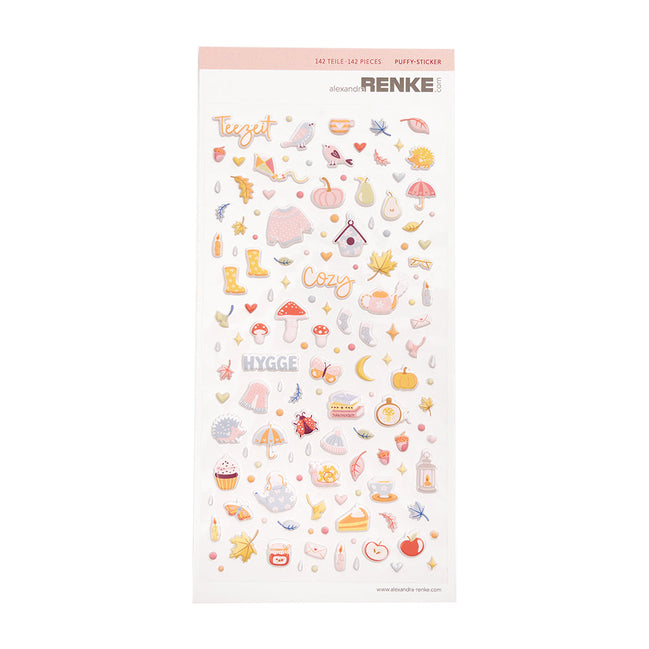 PS-AR-Ba0001 Puffy sticker 'Hygge Zeit’ - A.RENKE