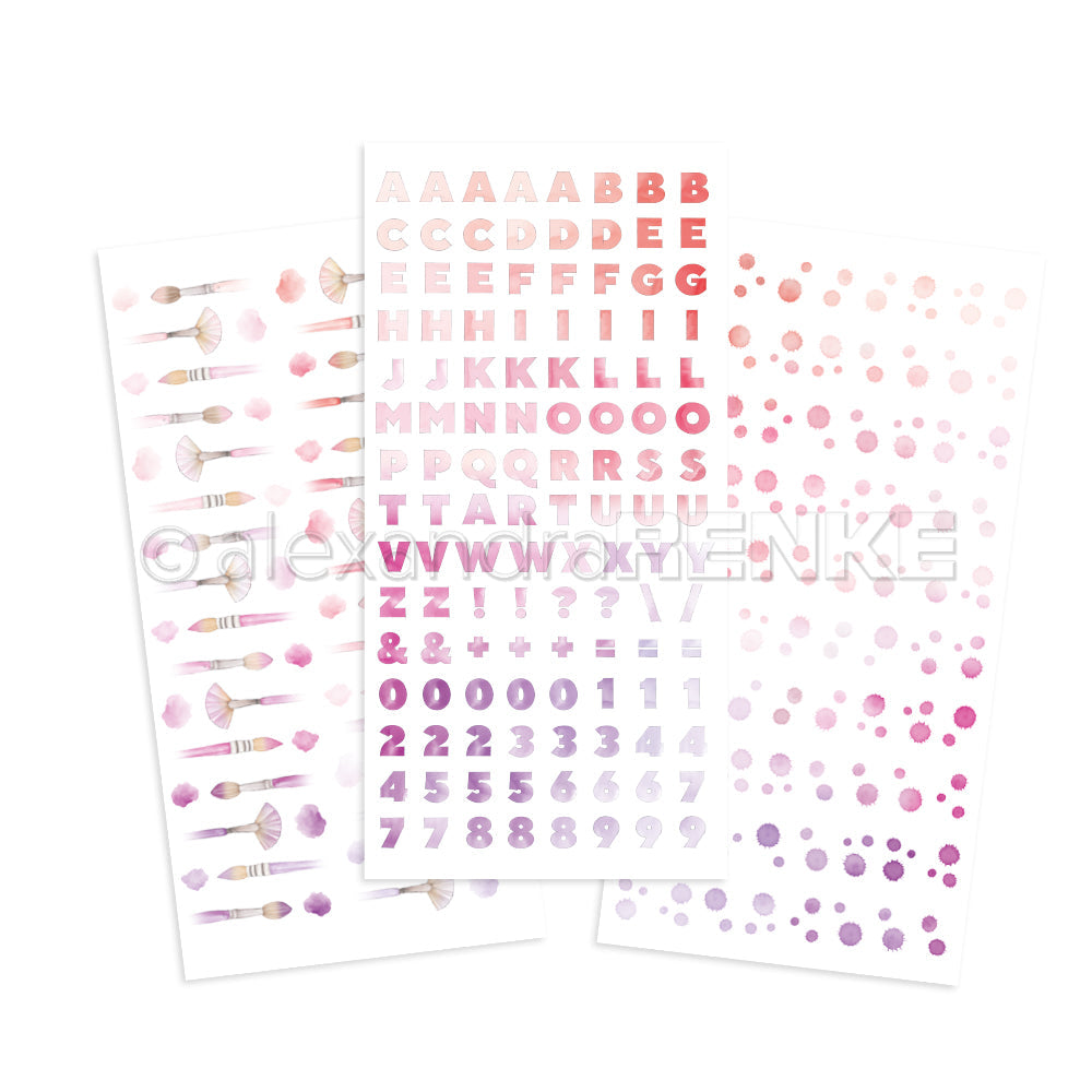 Rub-On 'Color Magic Pink-Violet' - RO-AR-Ba0007 - A.RENKE