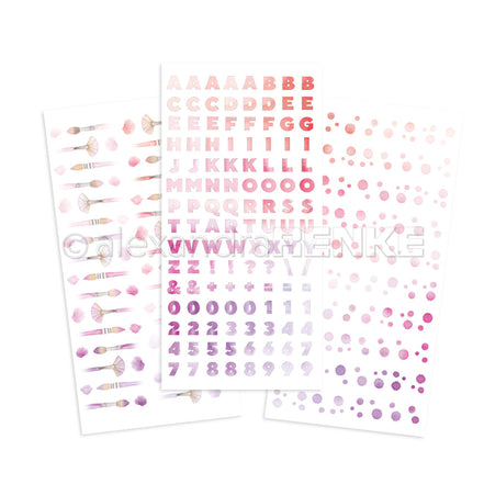 Rub-On 'Color Magic Pink-Violet' - RO-AR-Ba0007 - A.RENKE