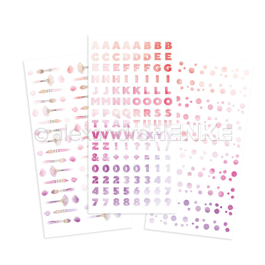 Rub-On 'Color Magic Pink-Violet' - RO-AR-Ba0007 - A.RENKE