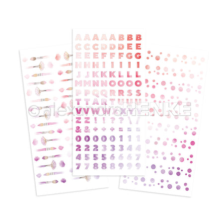 Rub-On 'Color Magic Pink-Violet' - RO-AR-Ba0007 - A.RENKE