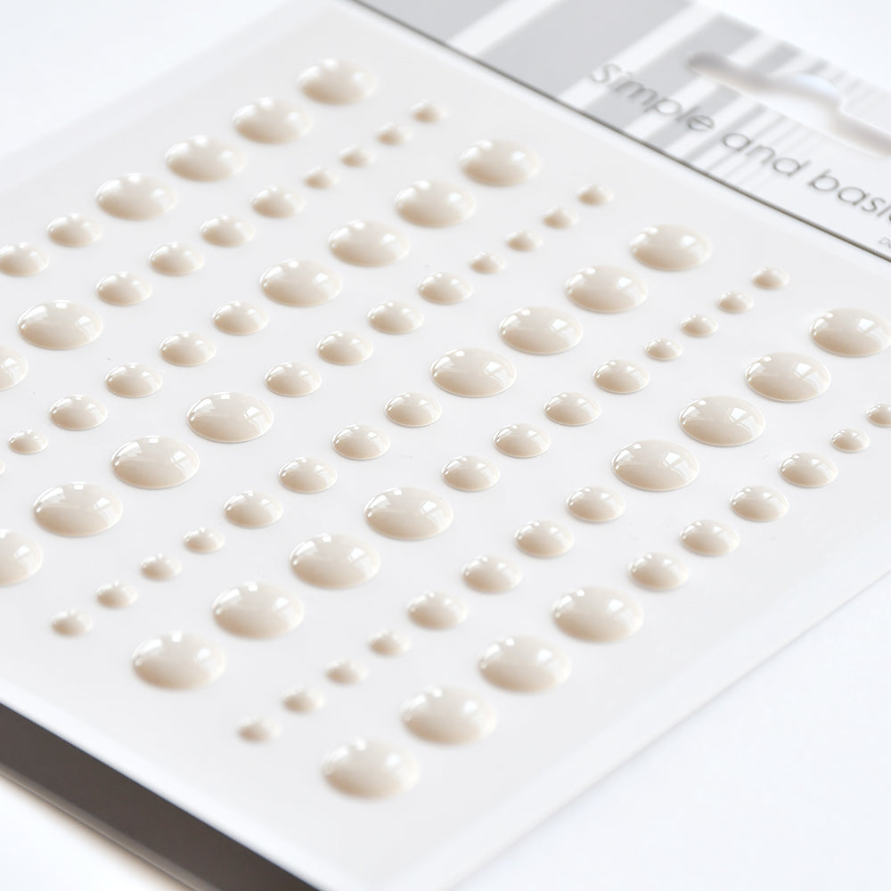 Enamel Dots SBA008 'Baileys Brown' - SIMPLE AND BASIC