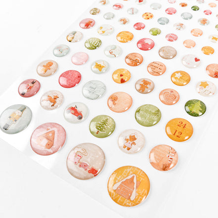 Stickers Dots 'Icing &amp; Winterlust'- SD-AR-W0003- A.RENKE