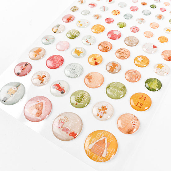 Stickers Dots 'Icing &amp; Winterlust'- SD-AR-W0003- A.RENKE