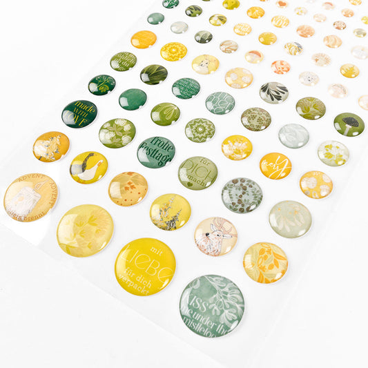 Stickers Dots 'Winter Forest Love'- SD-AR-W0004- A.RENKE