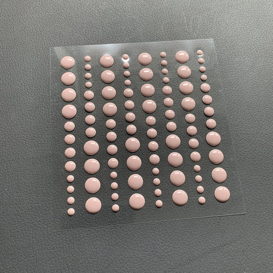 Enamel Dots 'Baby Rose'- SBA004 - SIMPLE AND BASIC