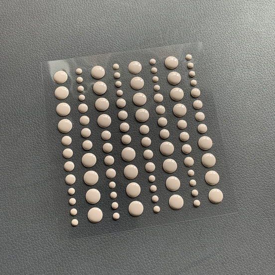 Enamel Dots SBA008 'Baileys Brown' - SIMPLE AND BASIC