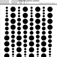 Enamel Dots SBA002 'black'- SIMPLE AND BASIC