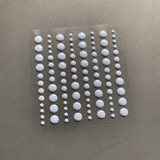 Enamel Dots SBA005 'Pigeon Blue' - SIMPLE AND BASIC