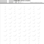 Enamel Dots SBA001 'Soft White' - SIMPLE AND BASIC