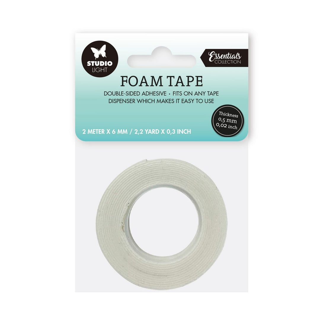 0.5 mm thick double-sided adhesive tape - SL-ES-FOAMT01 - Studio Light