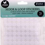 Hook and Loop Closure, 11mm diameter - SL-ES-HLOOP01 - Studio Light