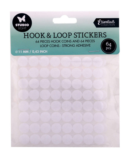 Hook and Loop Closure, 11mm diameter - SL-ES-HLOOP01 - Studio Light
